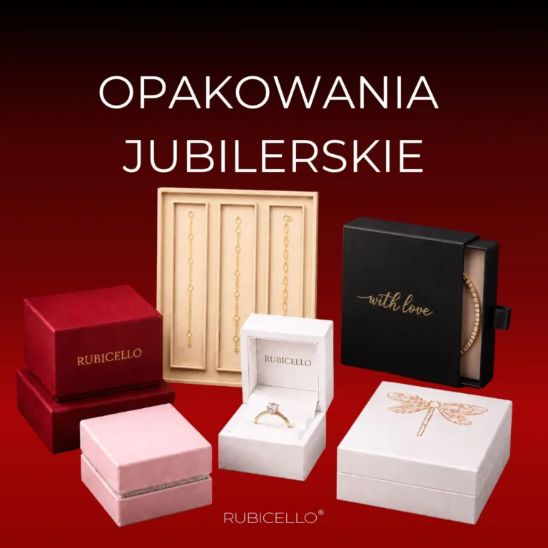 Kolekcja pudełek jubilerskich Rubicello